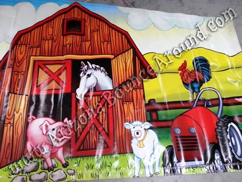 Tractor farm bounce house rental Phoenix AZ